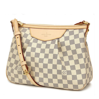 LOUIS VUITTON ルイヴィトン ダミエアズ―ル コピー シラクーサPM N41113 バッグ ショルダーバッグ レディース ホワイト